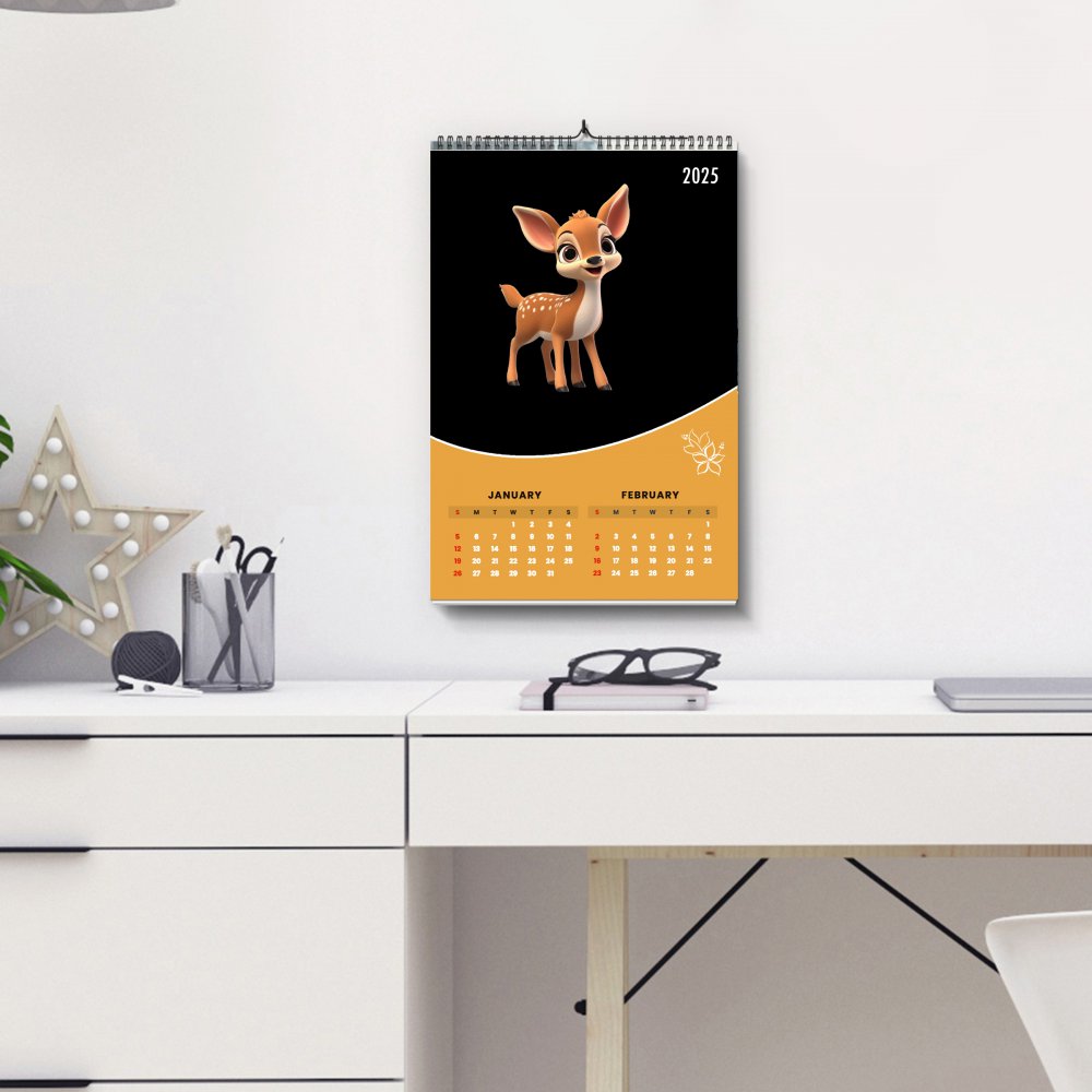 Creative Animals Calendar - 2025