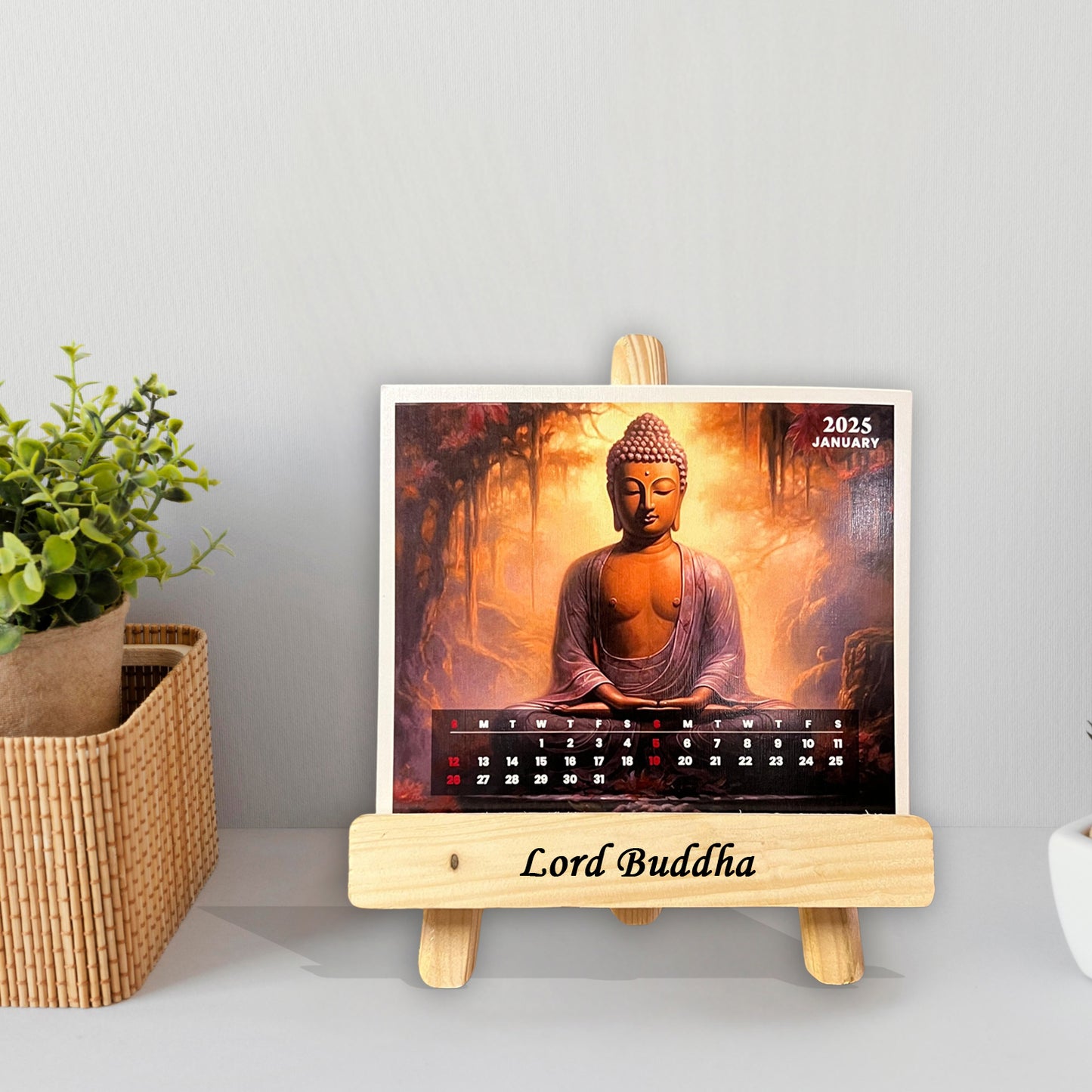 Lord Buddha Calendar - 2025