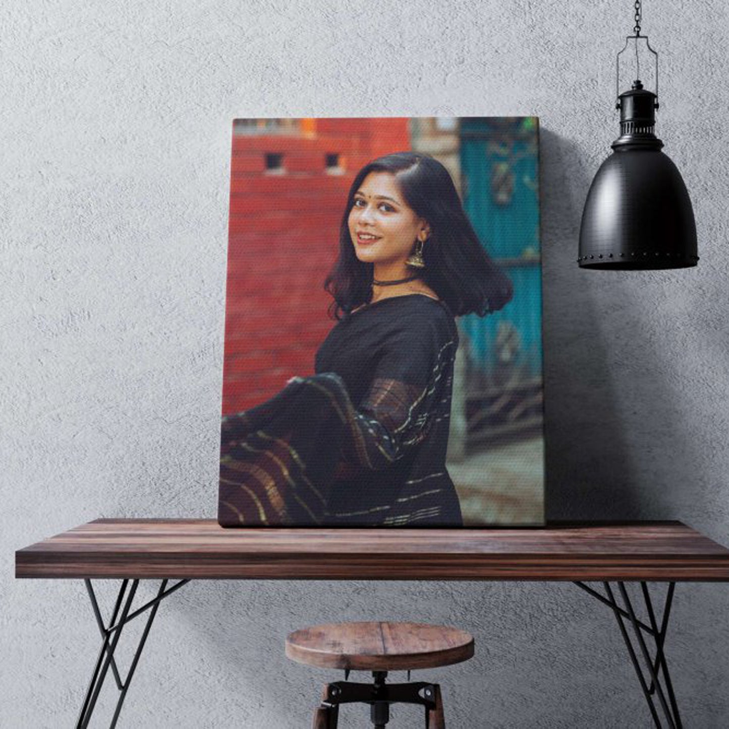 Portrait Wall Photo Frame - Canvas