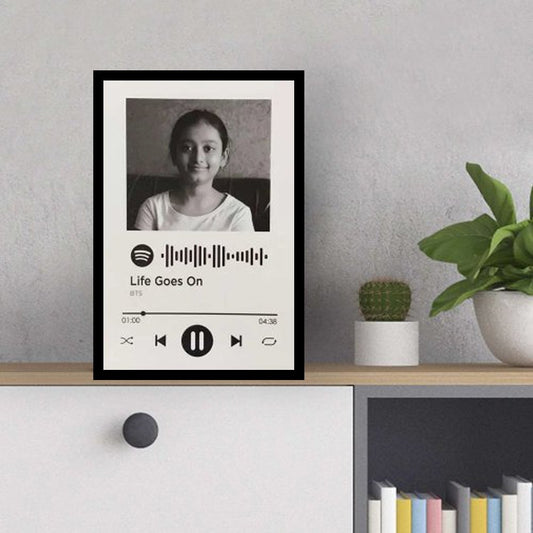 Spotify Photo Frame A4 - White