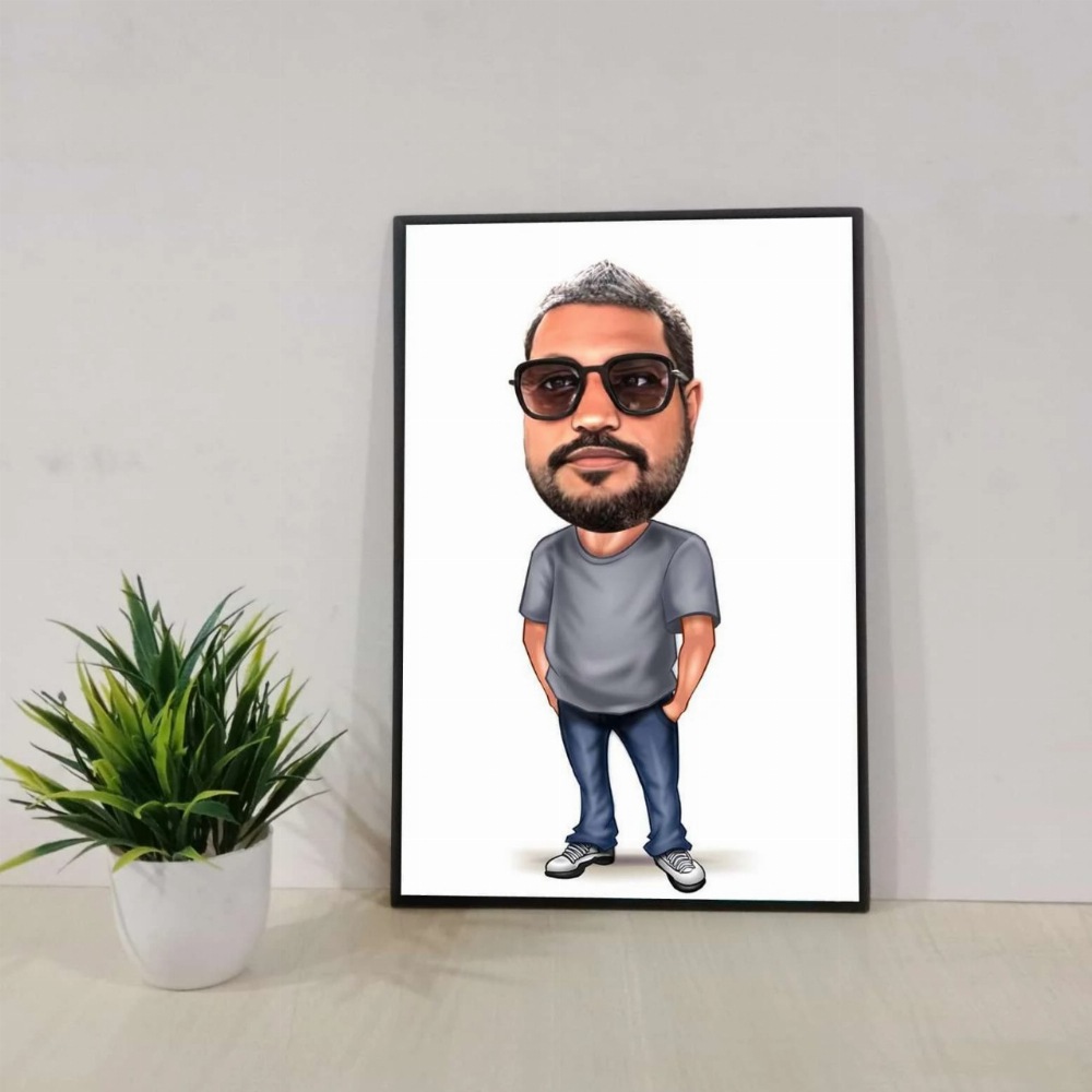 Personalized Caricature Frame