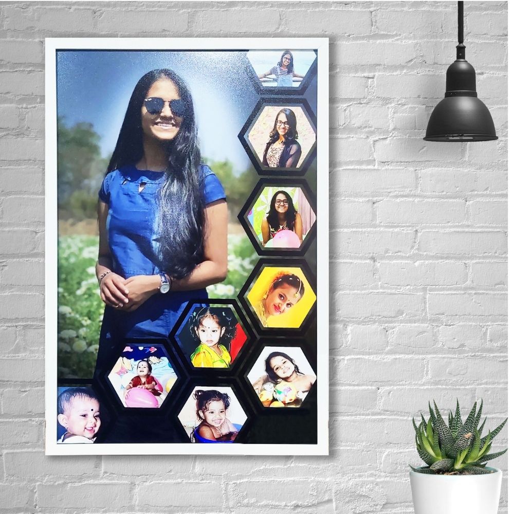Birthday gift wall collage photo frame
