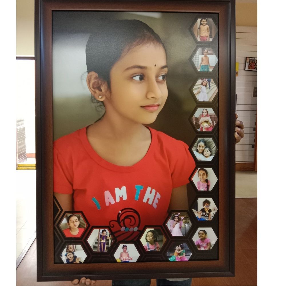 Kids wall collage photo frame