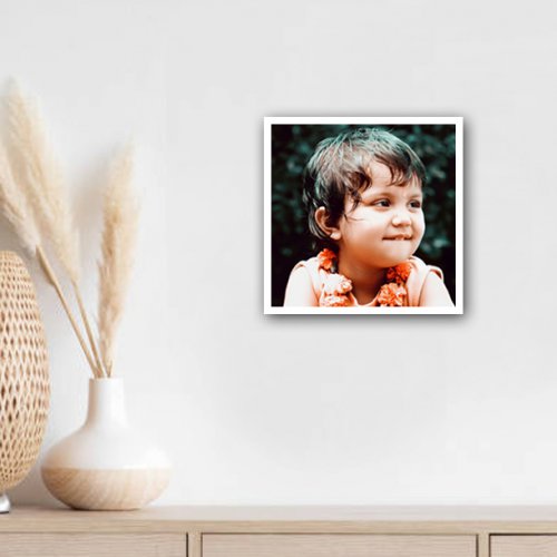 Portrait Wall Photo Frame - White