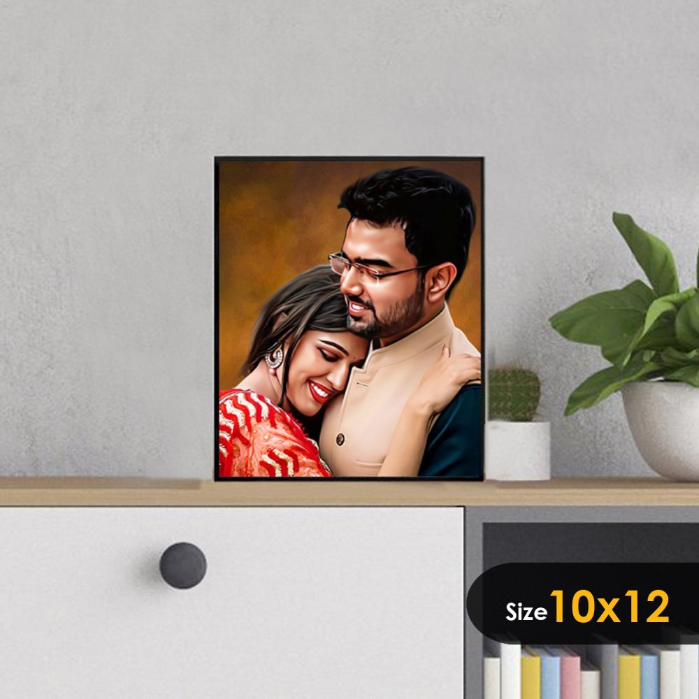 Desk Photo Frame - Digital Painting