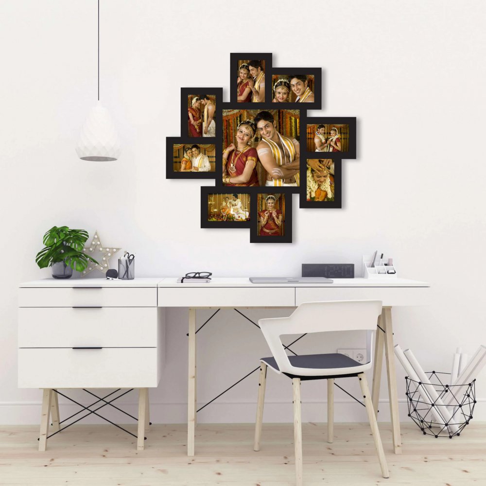 Collage Photo Frame - Black