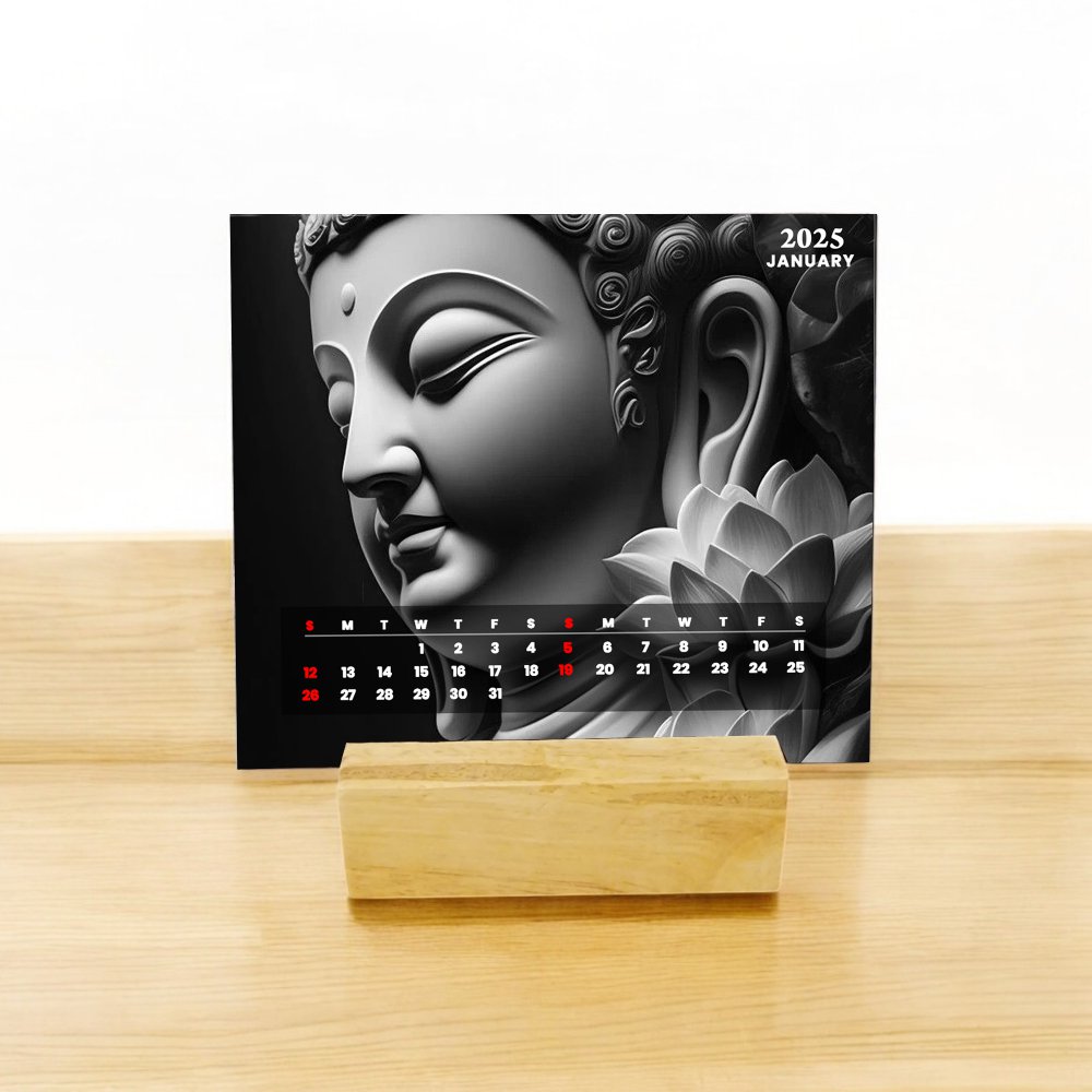 Lord Buddha Calendar - 2025