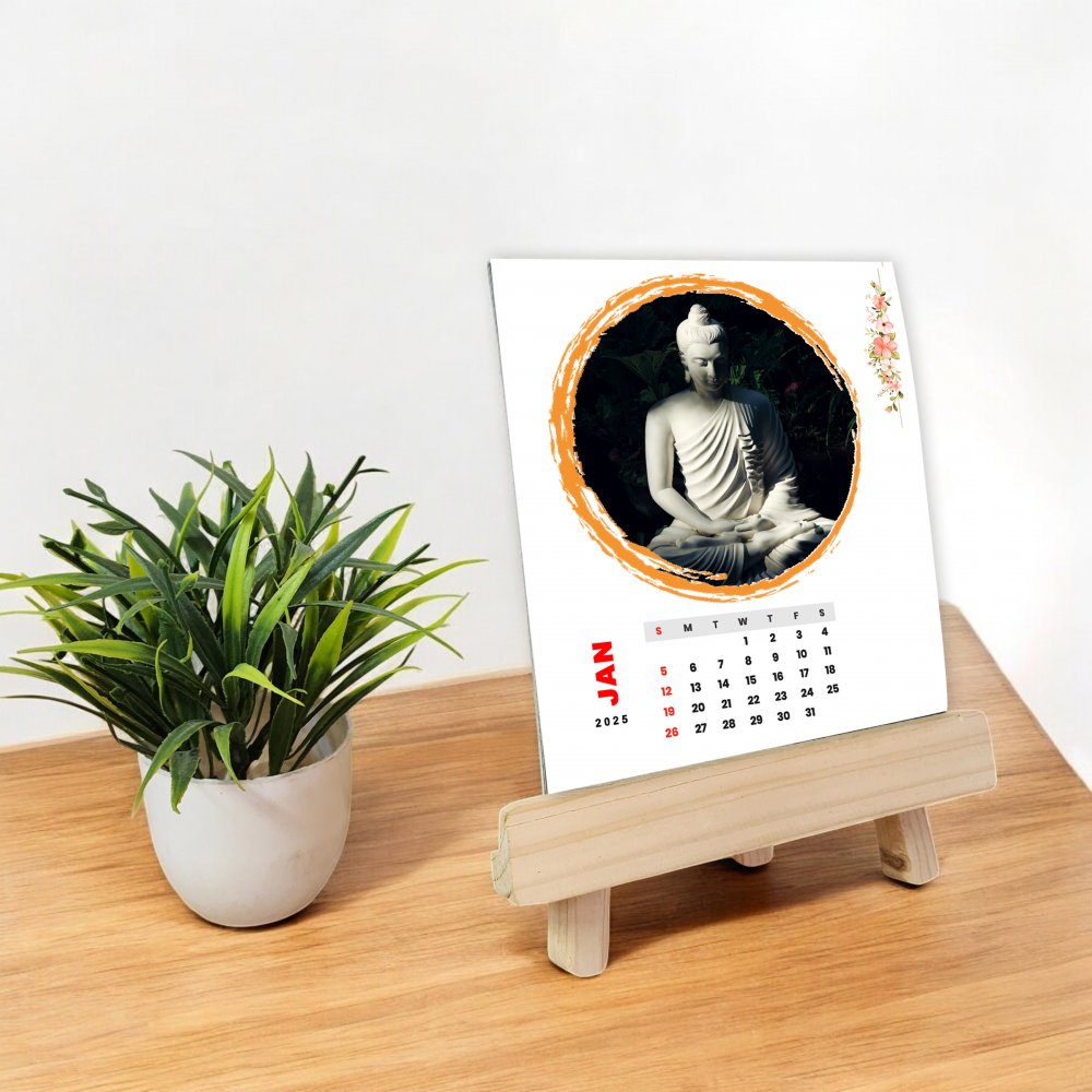 Lord Buddha Calendar - 2025