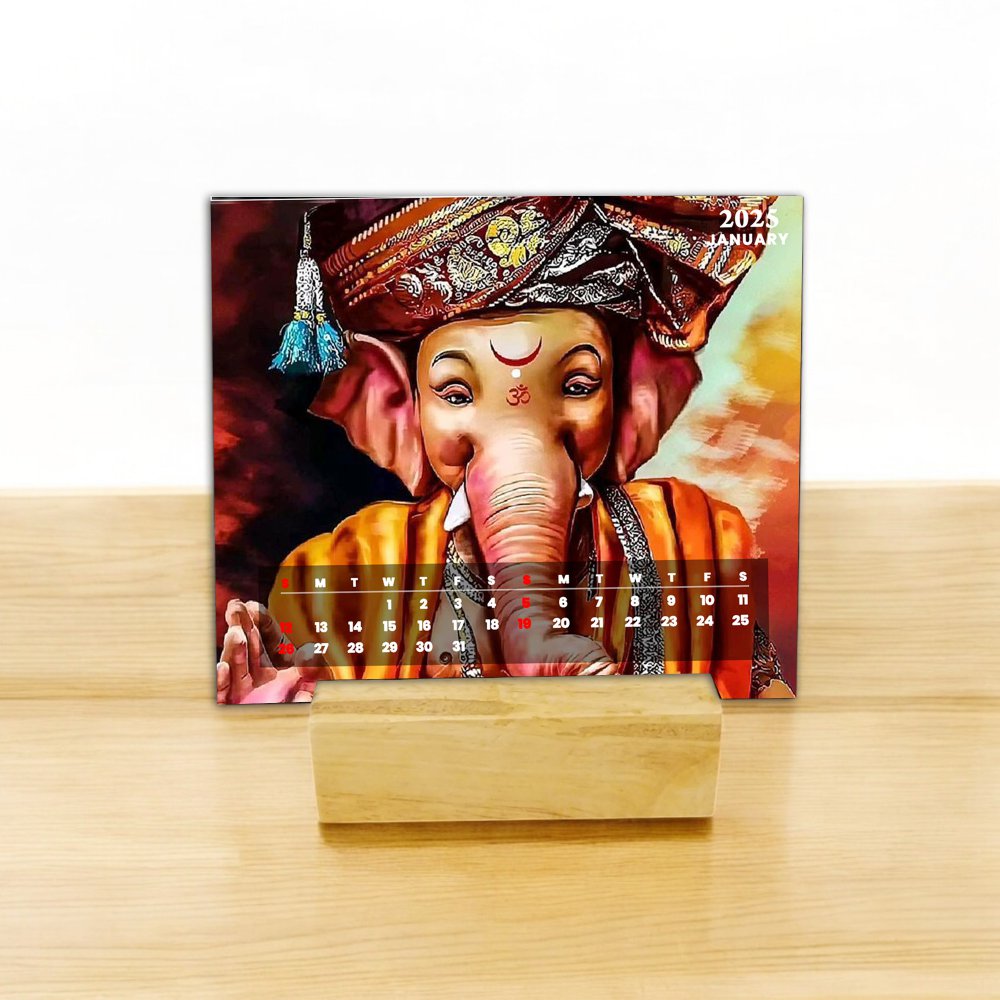 Lord Ganesh Calendar - 2025