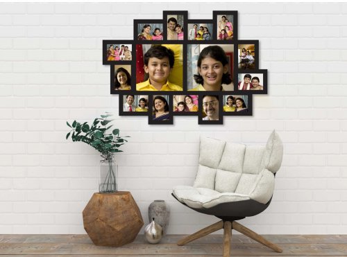 Collage Frame 15 Picture - Black