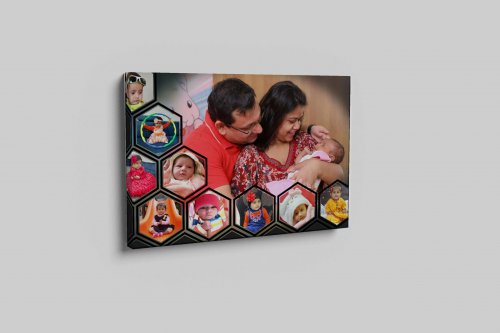 Collage Photo Frame - Canvas 20x30