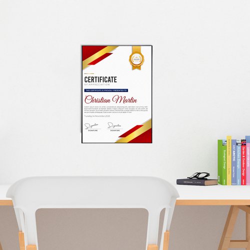 Premium Lamination - Certificates