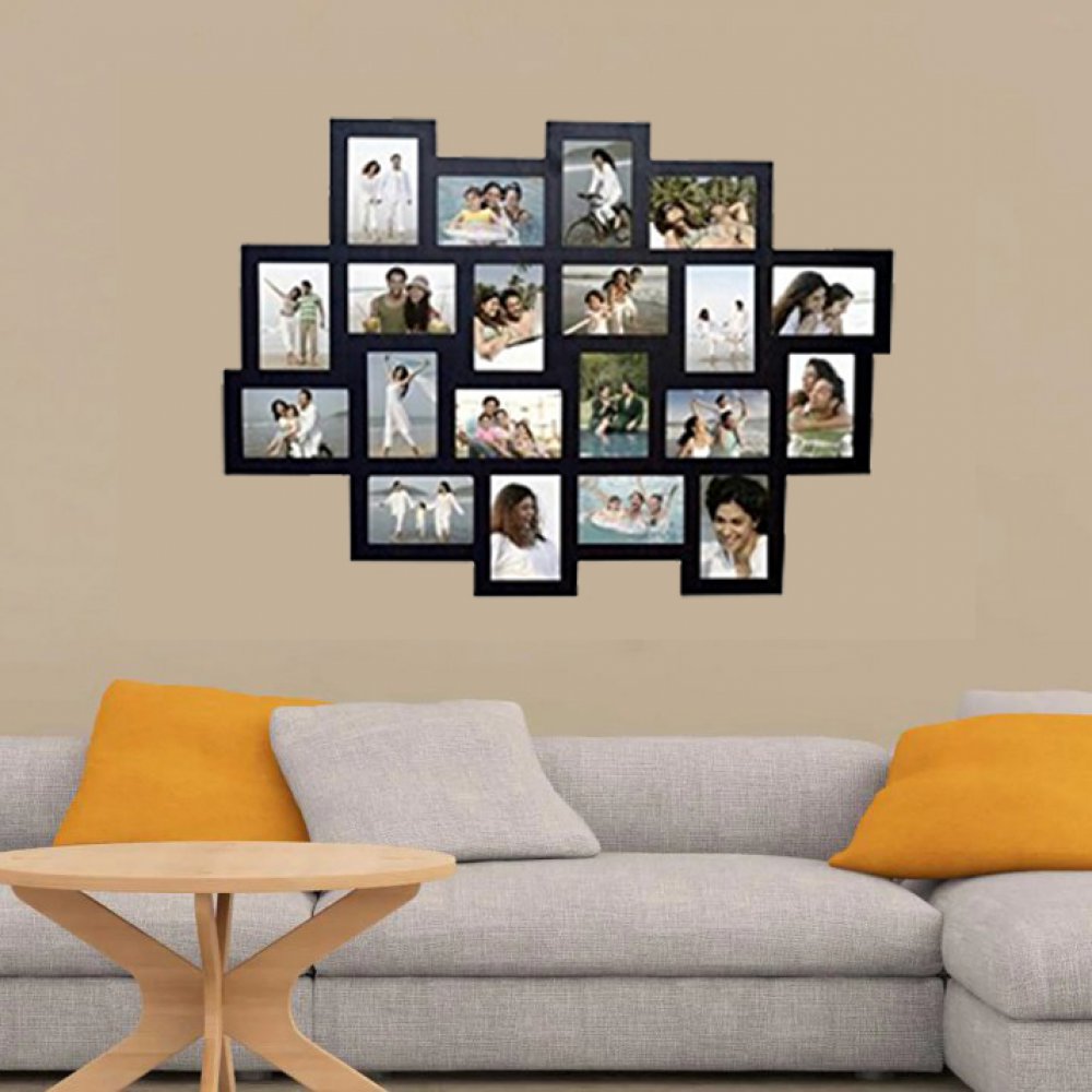 Collage Frames Wall - Black