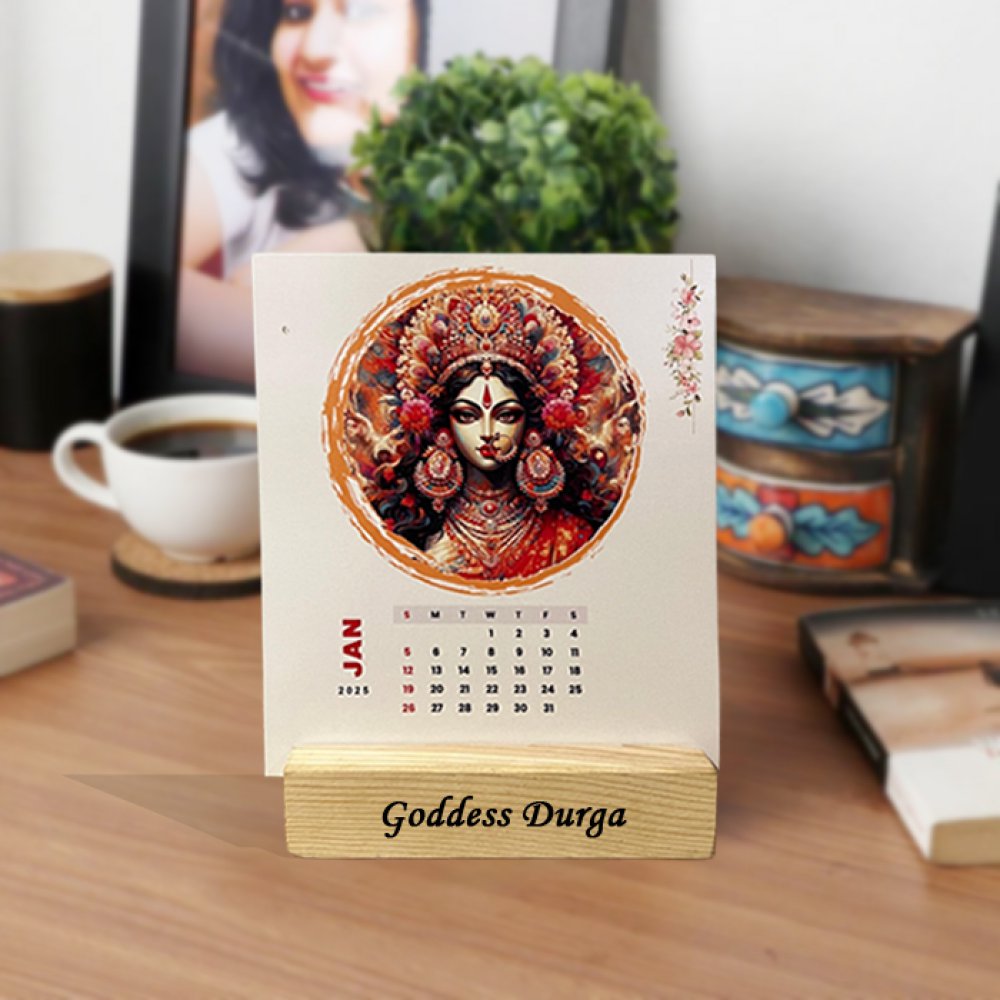 Goddess Durga Calendar - 2025