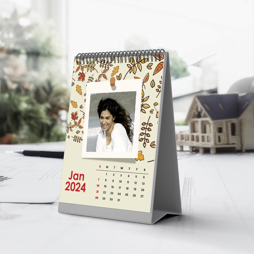 Flip Desk Calendar 6x9 Portrait