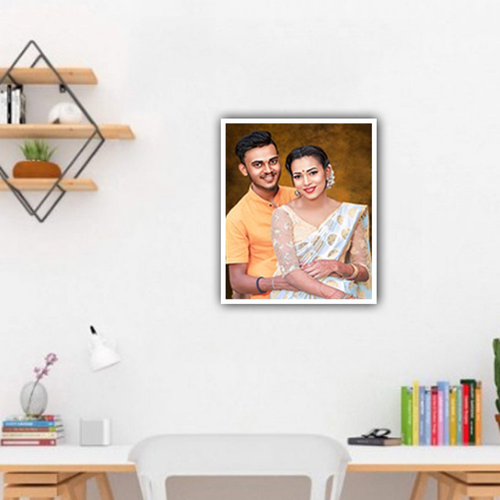 Painting Photo Frame - White 16x20