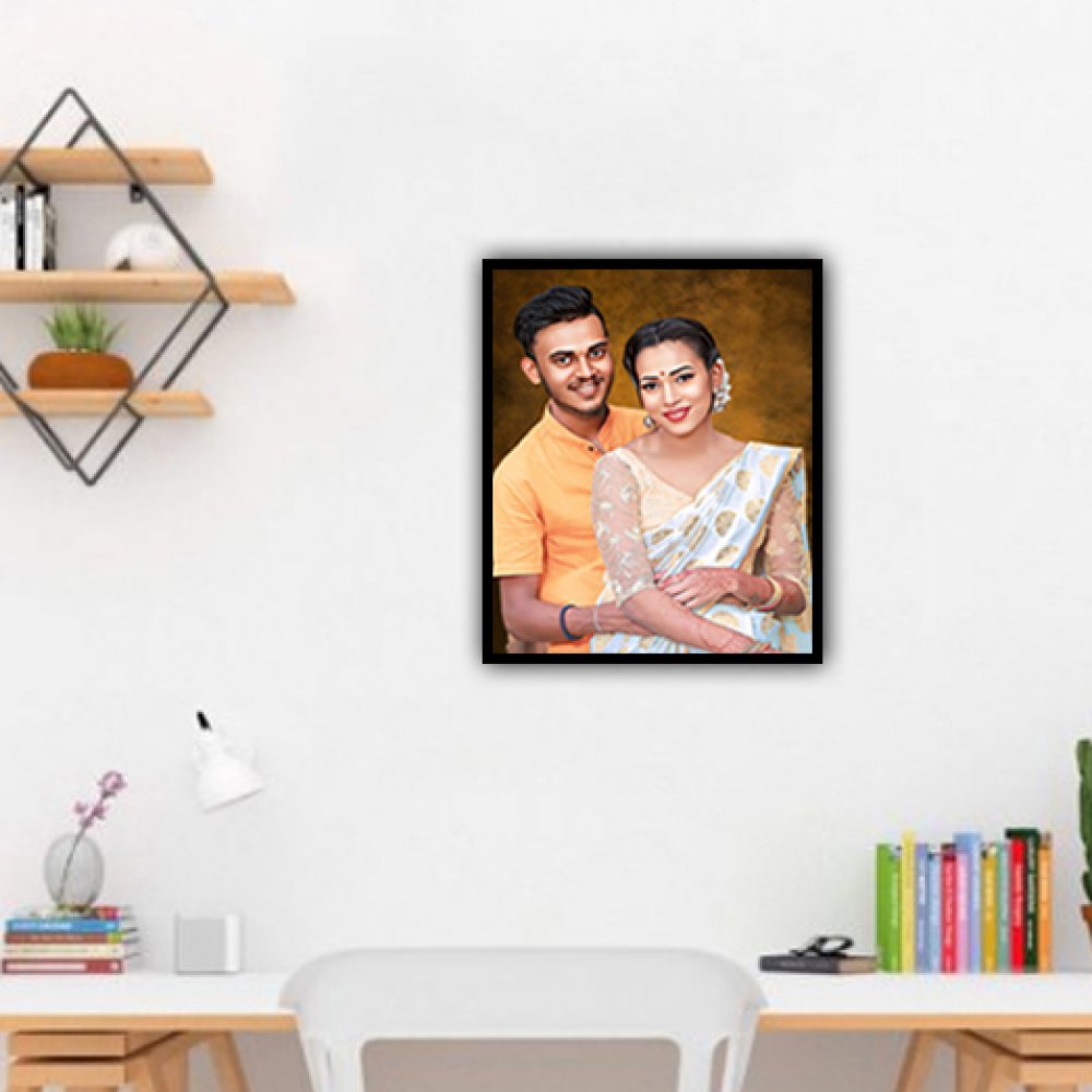 Painting Photo Frame - Black 16x20