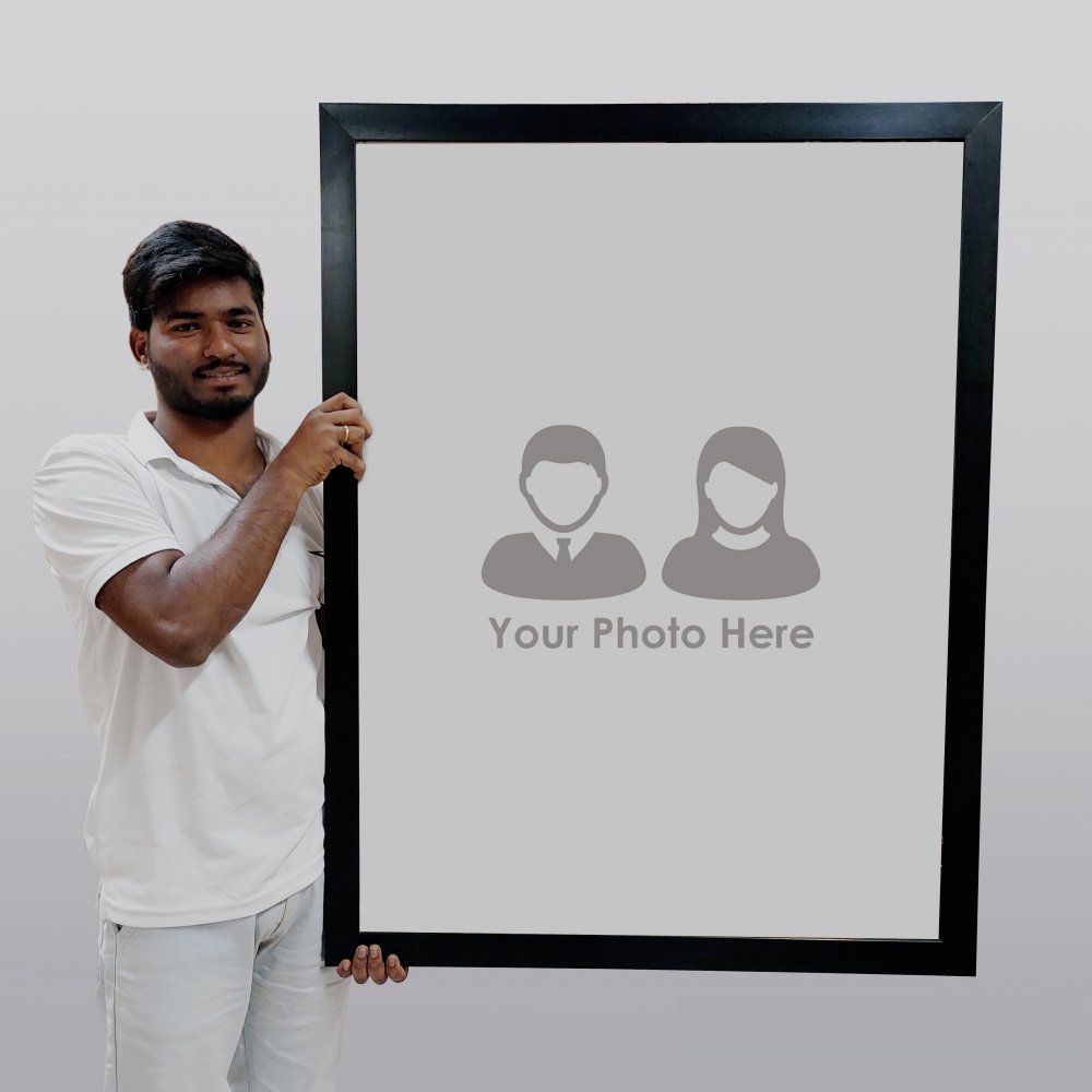 Painting Photo Frame - Black 30x40