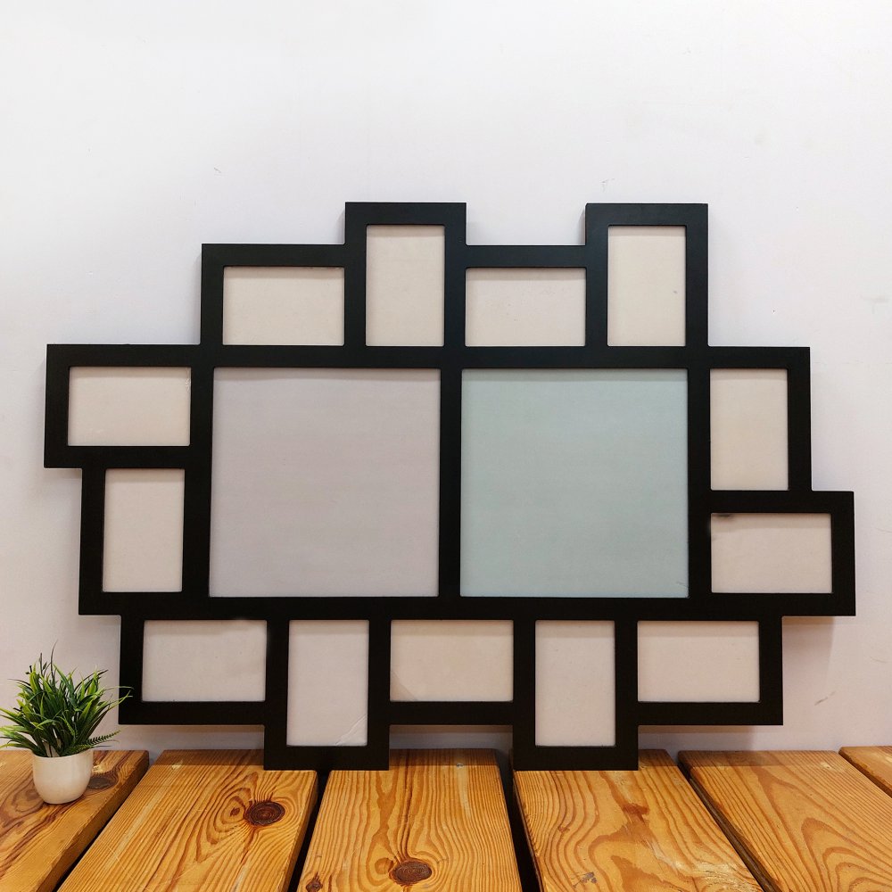 Collage Frames Wall - Black