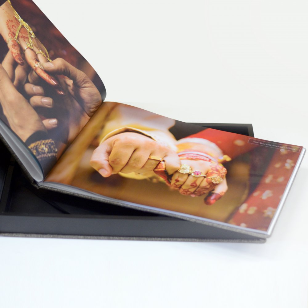 Premium Jute PhotoBook With Box