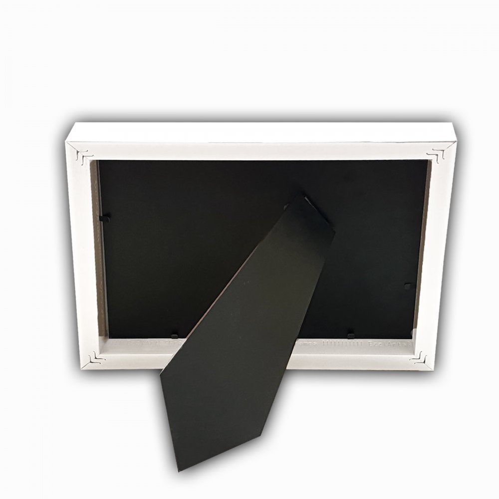 Custom Branding Photo Frame - White