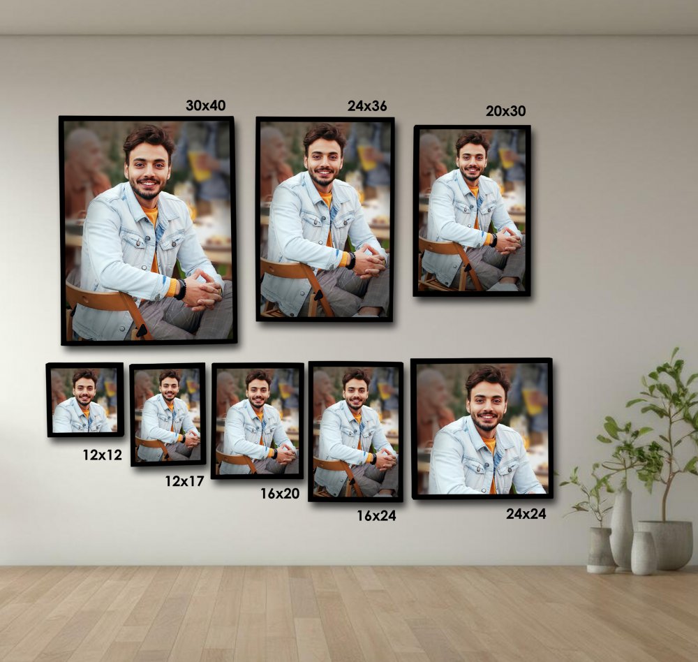 Portrait Wall Photo Frame