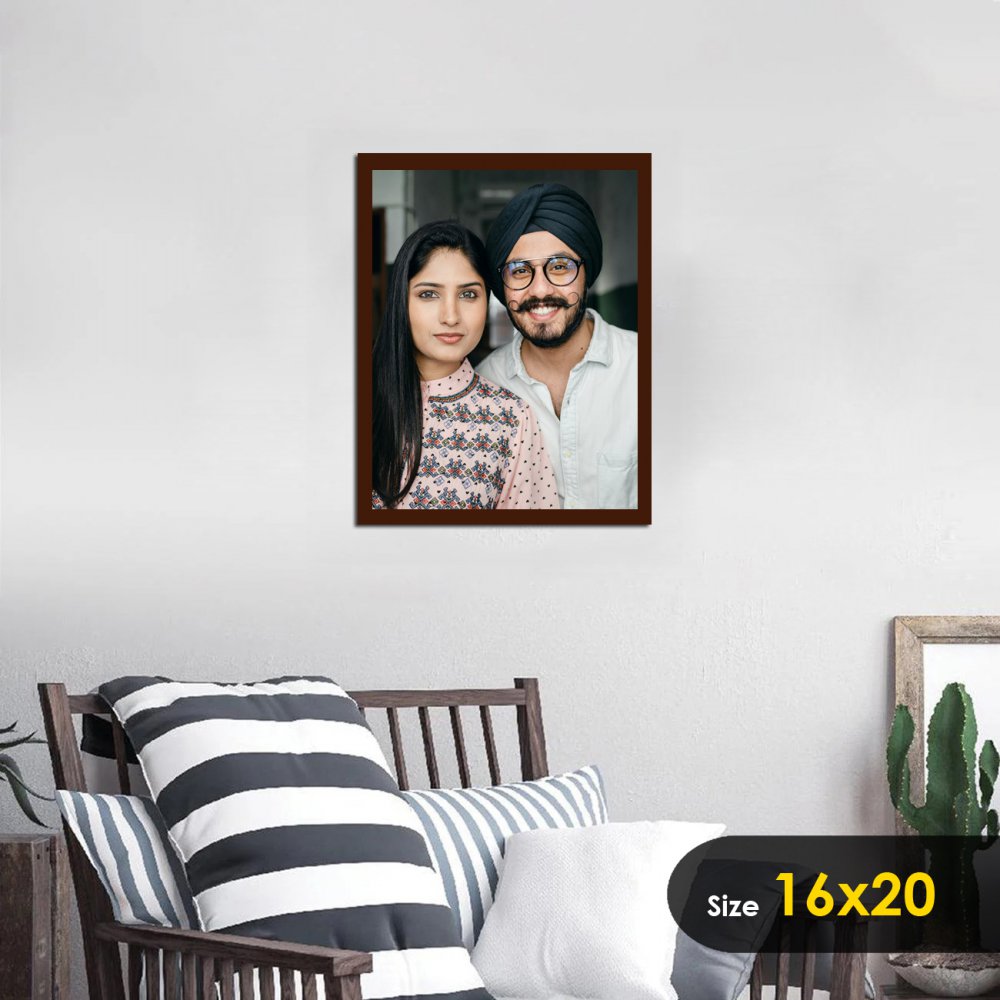 Portrait Wall Photo Frame - Wooden