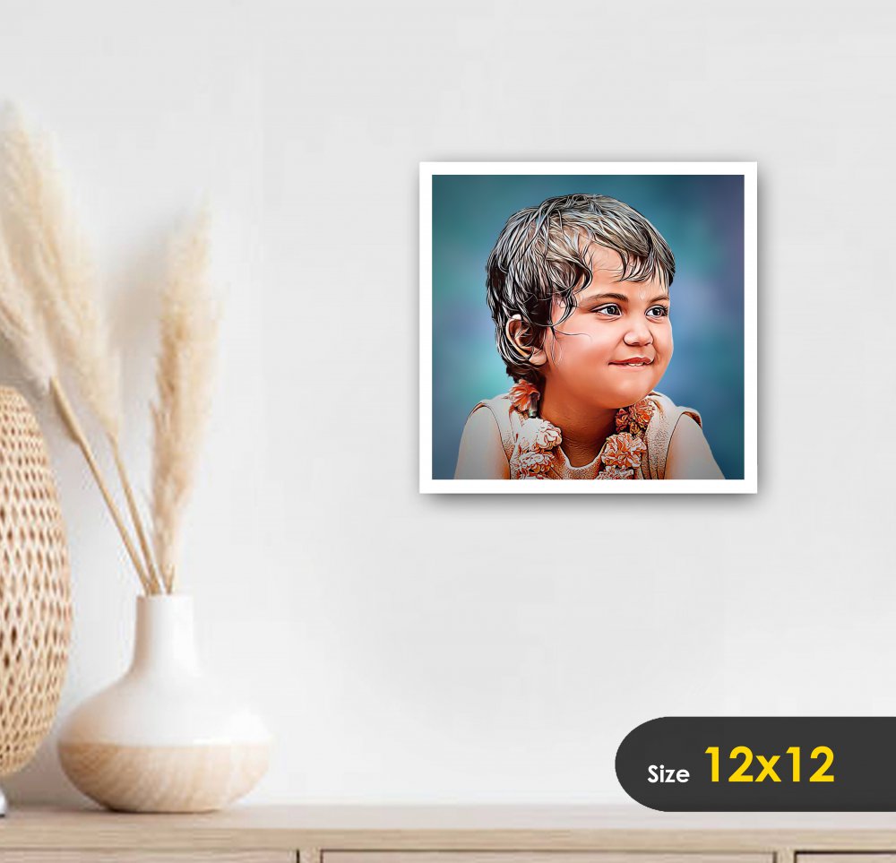 Wall Photo Frame - Digital Painting