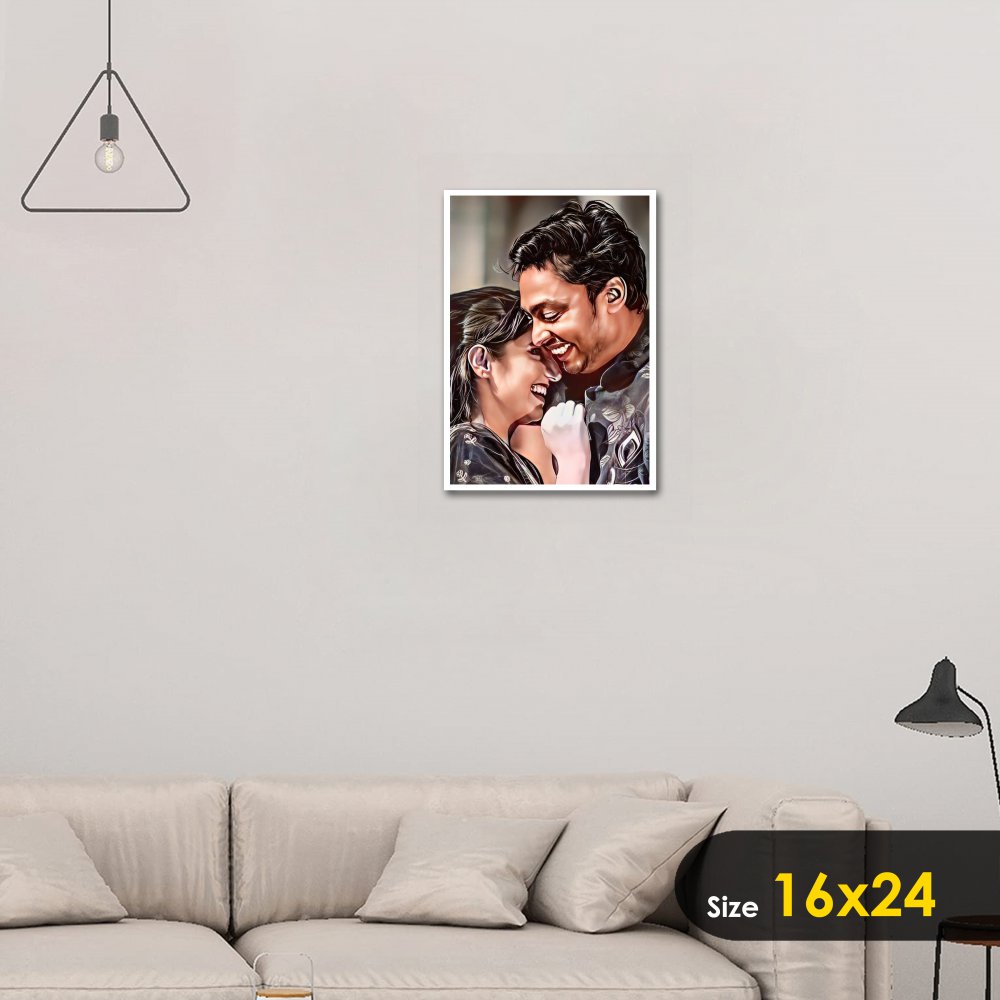 Wall Photo Frame - Digital Painting