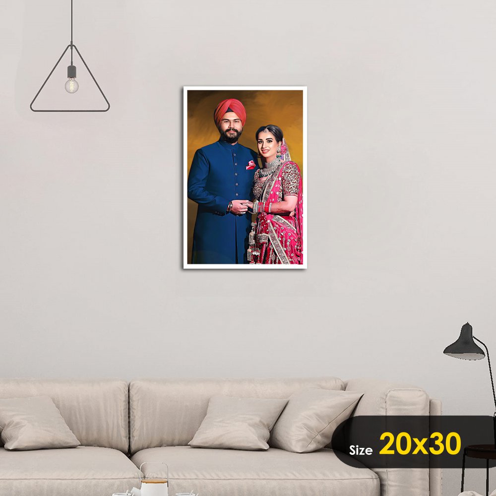 Wall Photo Frame - Digital Painting